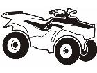  Quad 4 Wheeler Decal