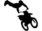  Quad Motorcycle B M X 0 1 Decal