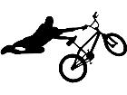  Quad Motorcycle B M X 0 5 Decal