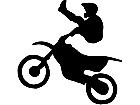  Quad Motorcycle B M X 1 8 Decal