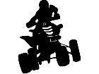  Quad Motorcycle B M X 2 2 Decal