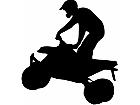  Quad Motorcycle B M X 3 0 Decal