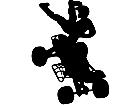  Quad Motorcycle B M X 3 1 Decal