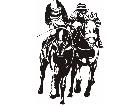  Race Horses Decal