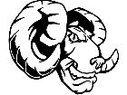  Ram Head 2 M B 1 Decal