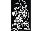  Roach Smokin Roach Decal