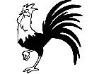  Rooster Proud Decal