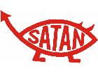  Satan Fish Decal