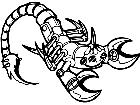  Scorpion Robot Decal