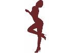  Sexy Silhouette 6 2 Baby Back Decal