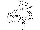  Shopping Piggy 0 4 5 V A 1 Decal