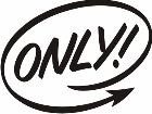  Sign Word 0 8 Only Decal