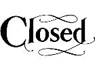  Sign Words Closed 2 1 4 V A 1 Decal