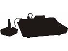  Silhouette Game Console Decal