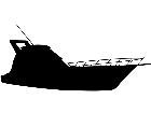  Silhouette Yacht Decal