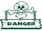  Skull Cartoon 0 8 Decal
