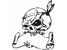  Skulls Unique 0 2 0 8 8 3 Decal
