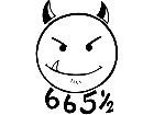  Smiley Devil Decal
