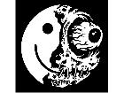  Smiley Face Death Decal