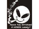  Smokeda Honda Decal