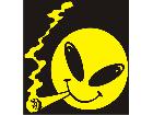  Smoker Smiley Decal