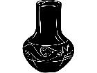  Southwest Black Pottery 1 7 7 V A 1 Decal