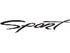  Sport Word 0 5 Decal