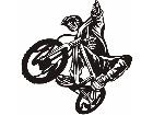  Sports B M X 1 1 2 3 D G Decal