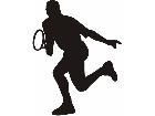  Sports Silhouettes 0 9 Decal