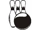  Sports Bowling P A 1 Decal