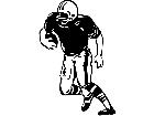  Sports Football Player 0 1 P A 1 Decal