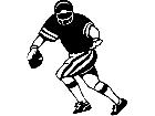  Sports Football Player 0 2 P A 1 Decal