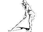  Sports Golf Woman 0 2 D R P A 1 Decal