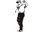  Sports Golfer 0 1 P A 1 Decal