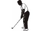  Sports Golfer 0 3 P A 1 Decal