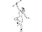  Sports Majorette T G P A 1 Decal