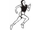  Sports Runner P A 1 Decal