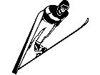  Sports Skier 0 2 P A 1 Decal