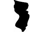  States New Jersey Decal