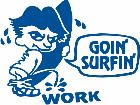  Surfin Pisser Decal