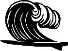  Surfing Wave 1 8 5 V A 1 Decal