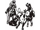  Team Ropers 2 C U 1 Decal