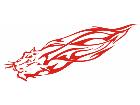  Tiger Flame 0 1 A F 1 Decal