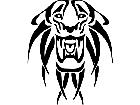  Tiger Tribal 1 Decal