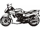  Transportation Motorcycle P A 1 Decal