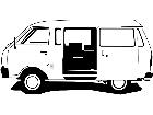  Transportation Nissan Van D R P A 1 Decal