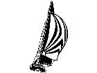  Transportation Sailboat 0 3 P A 1 Decal