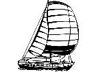  Transportation Sailboat 0 7 P A 1 Decal