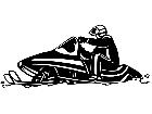  Transportation Snowmobile P A 1 Decal