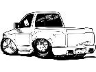  Truck Slammed Chevy Decal